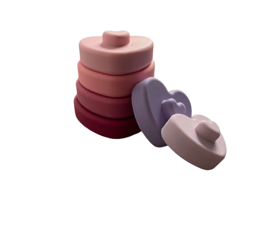 Educational Silicone Stackers - Montessori-Inspired Baby Toy