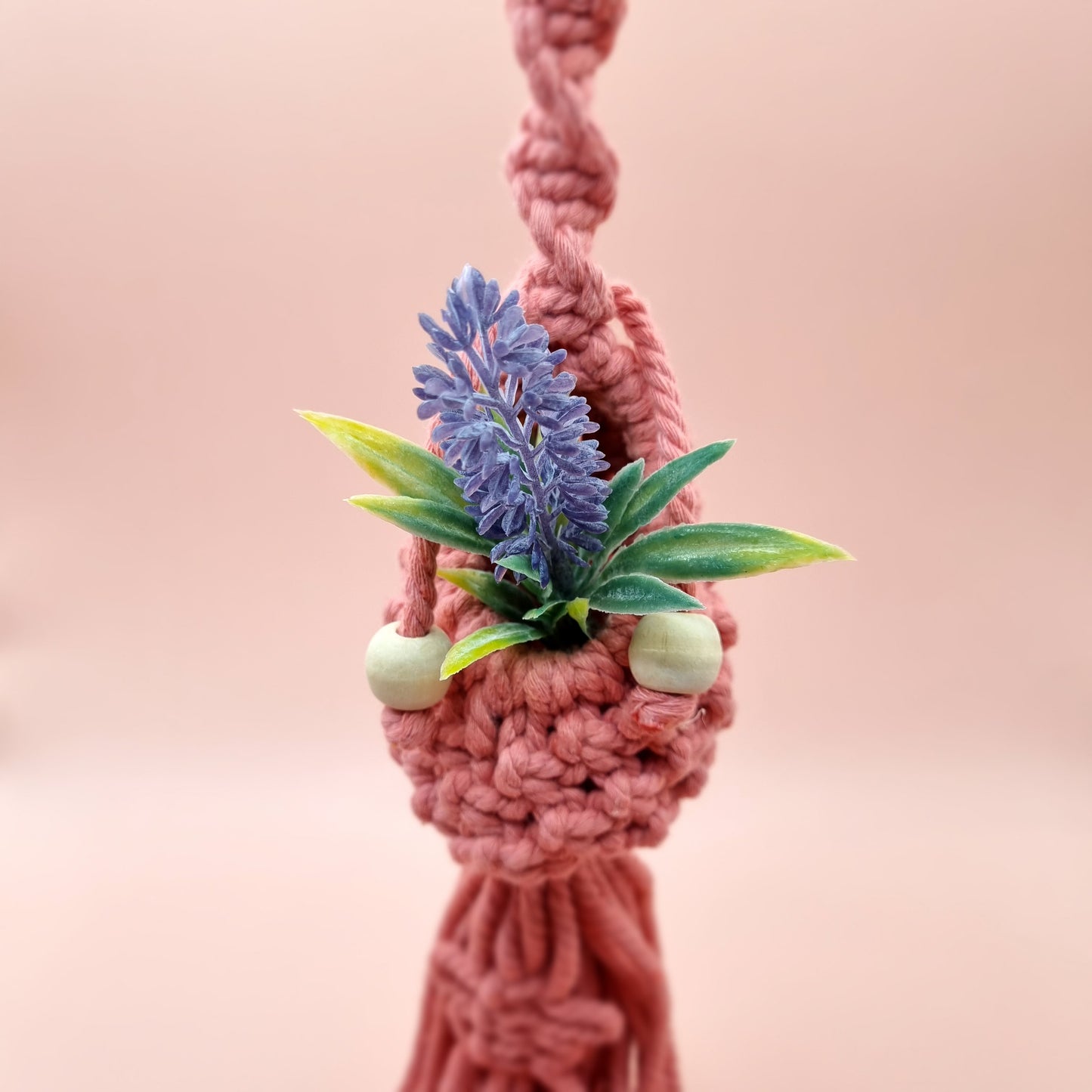 Small Macrame Pot Hangers