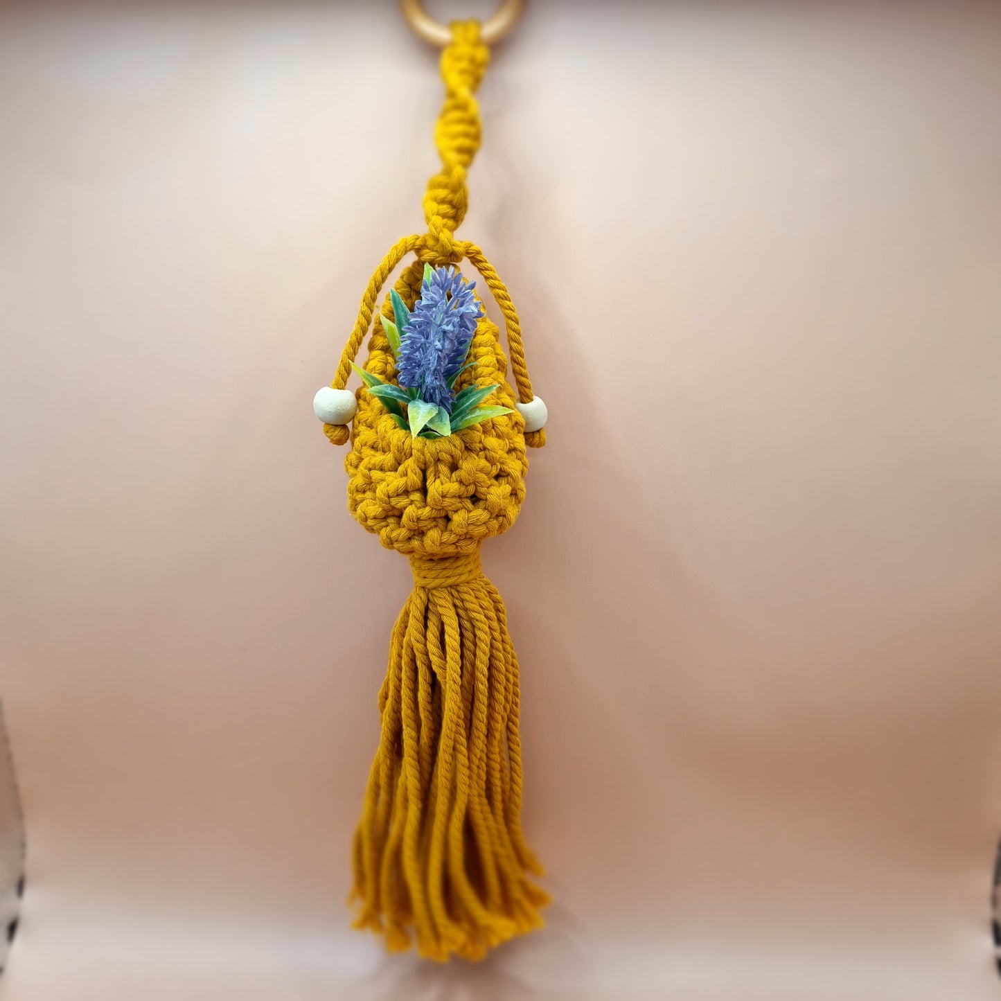 Small Macrame Pot Hangers