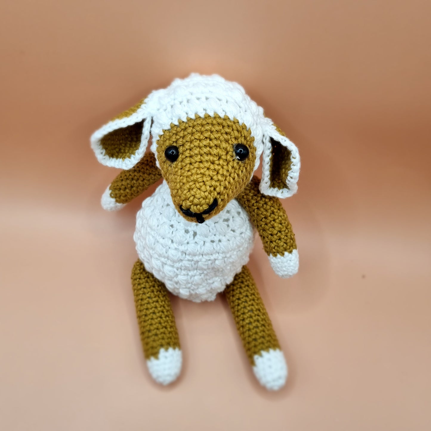 Sheep Knitted Doll