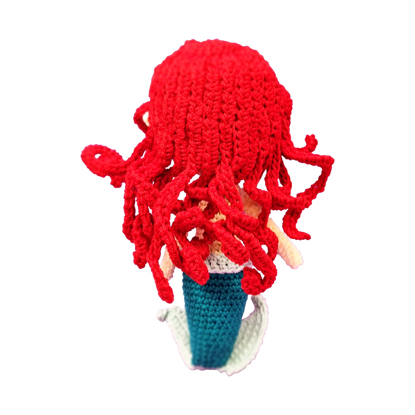 Mermaid Knitted Doll