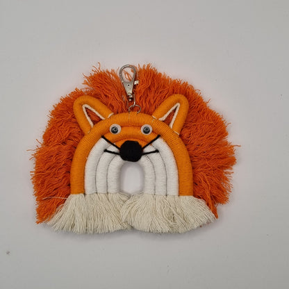 Macrame Bag Keychain