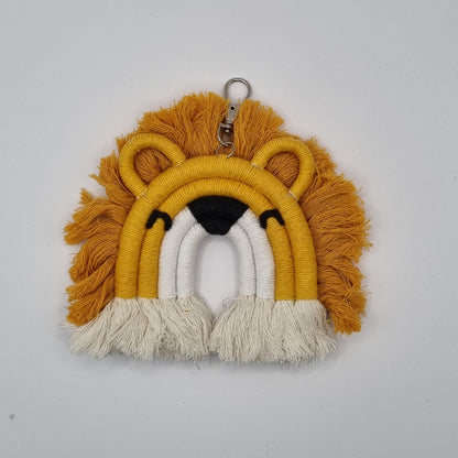 Macrame Bag Keychain