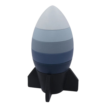 Educational Silicone Stackers - Montessori-Inspired Baby Toy