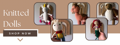 Pony Knitted Doll