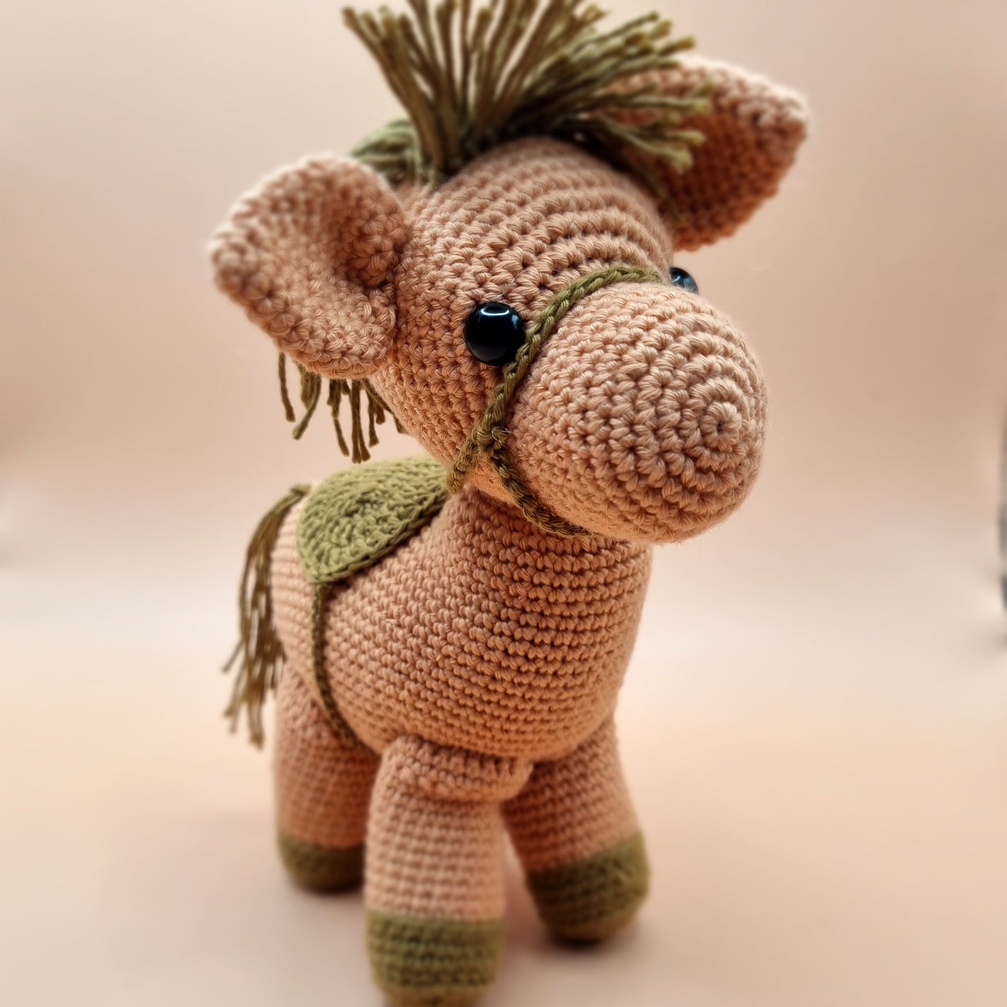 Pony Knitted Doll — Soft, handcrafted knitted pony plush toy | MyBabyandMe