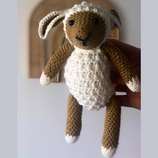 Sheep Knitted Doll