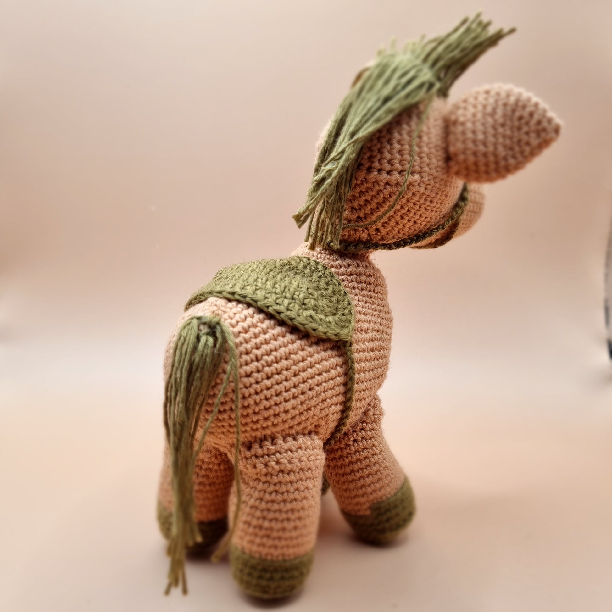Pony Knitted Doll — Soft, handcrafted knitted pony plush toy | MyBabyandMe