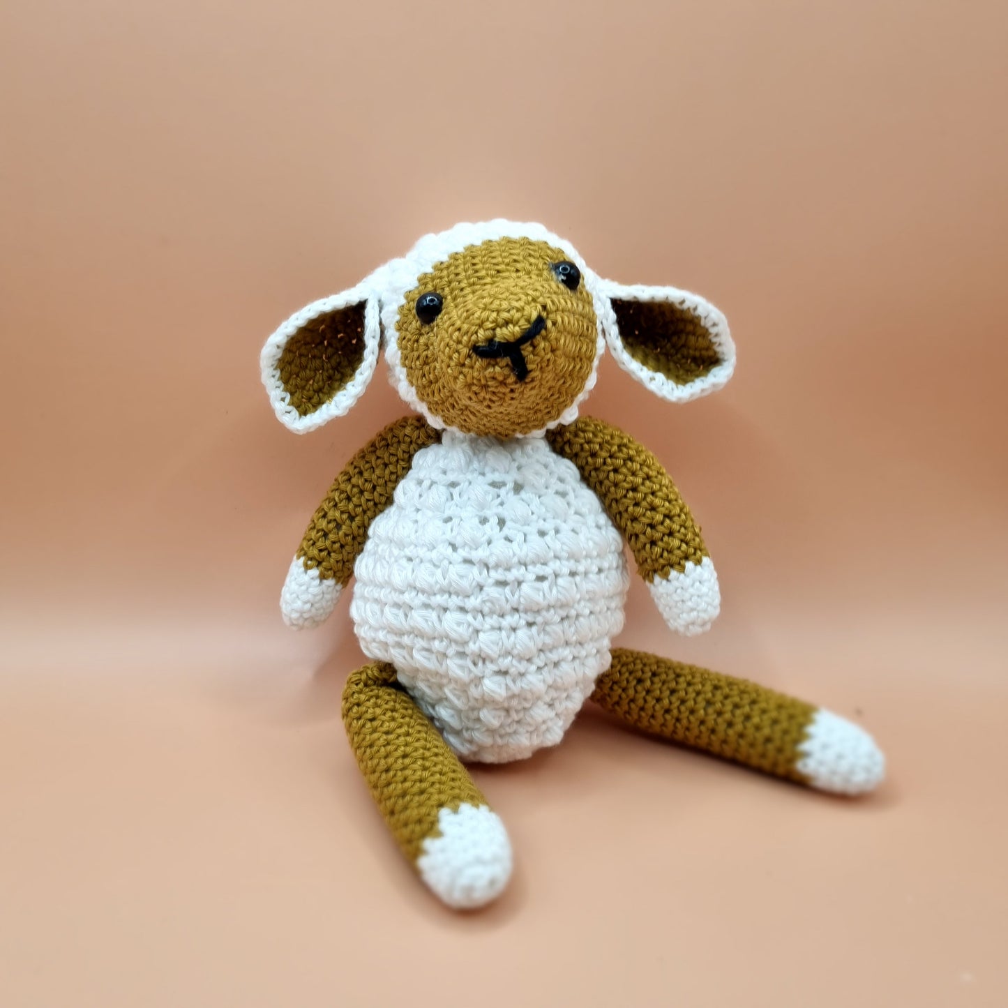 Sheep Knitted Doll