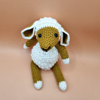 Sheep Knitted Doll