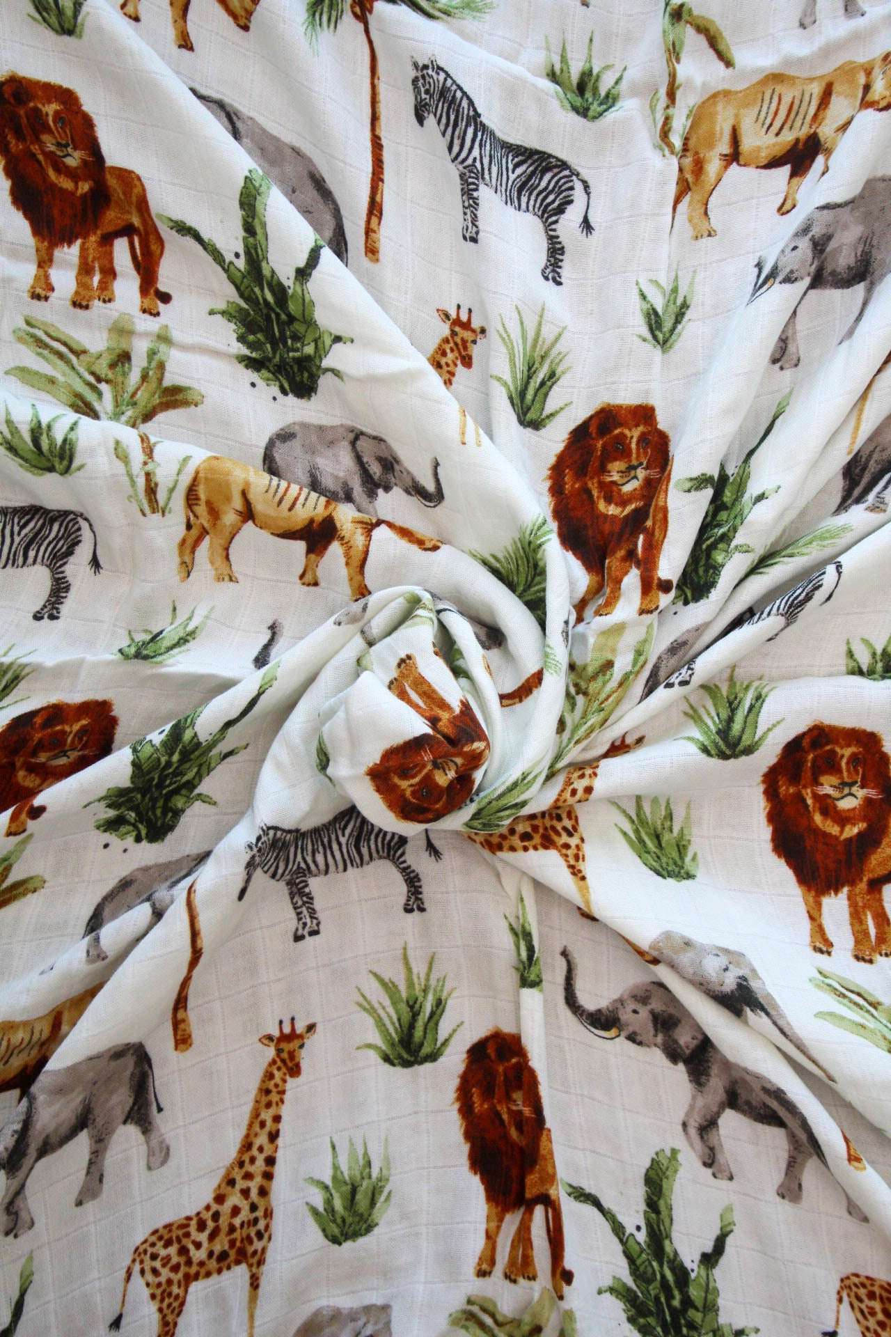 Bamboo/Cotton Printed Swaddles