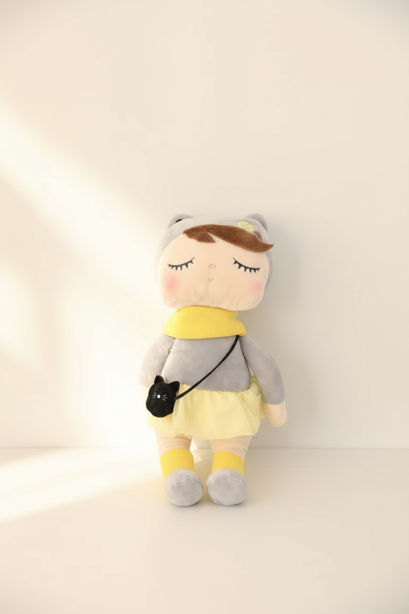 "Personalised Lola plush girl doll, a unique and thoughtful personalised baby gift Australia."

