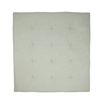 Baby Play Blanket in Sage — Organic Cotton, 1m x 1m | MyBabyandMe
