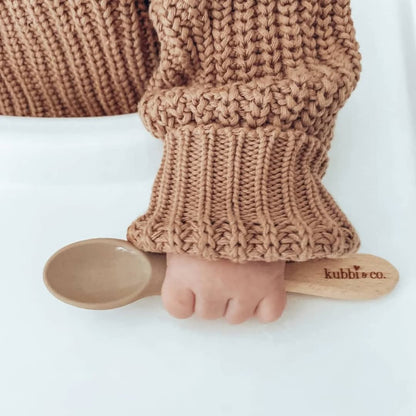 Soft Silicone Baby Weaning Spoons - First Foods Feeding Set for Infants
