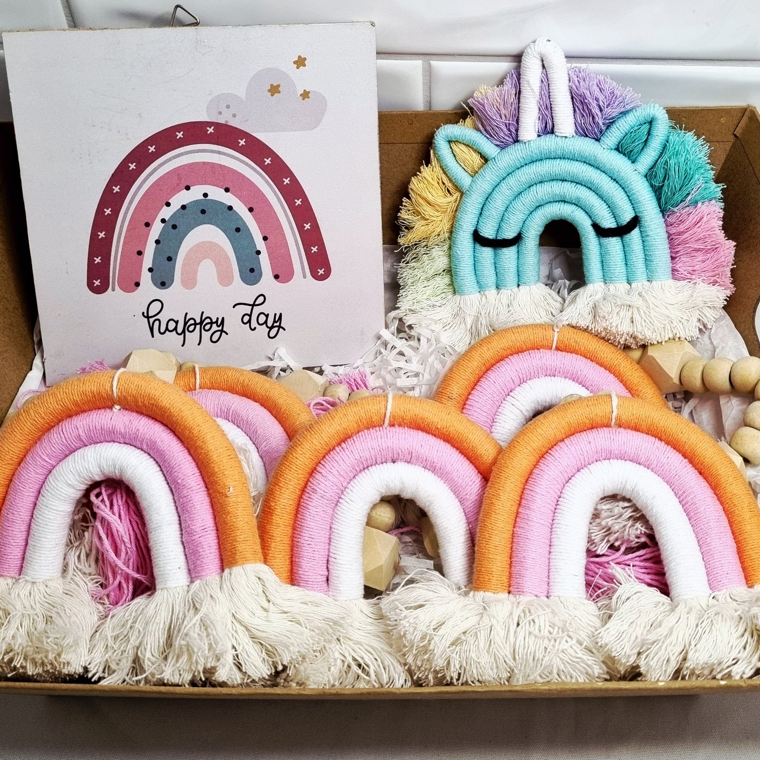 Sophia baby gift box, a beautifully curated boho hamper and newborn baby gift Australia