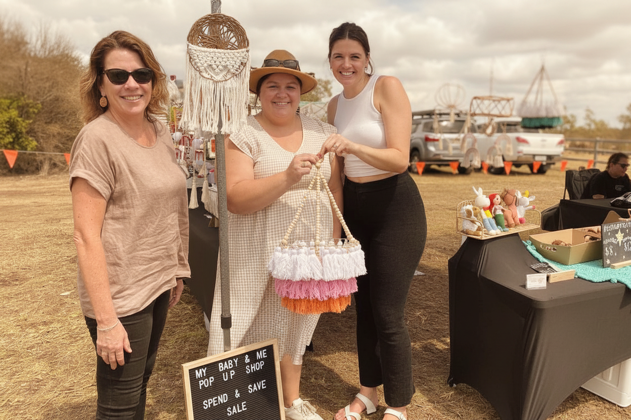 Three Mums Market Stall