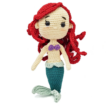 Mermaid Knitted Doll