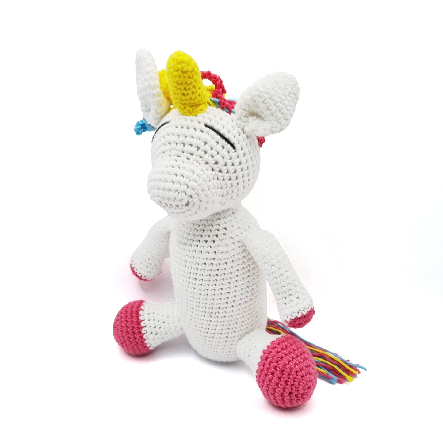 Unicorn Knitted Doll