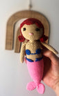 Mermaid Knitted Doll