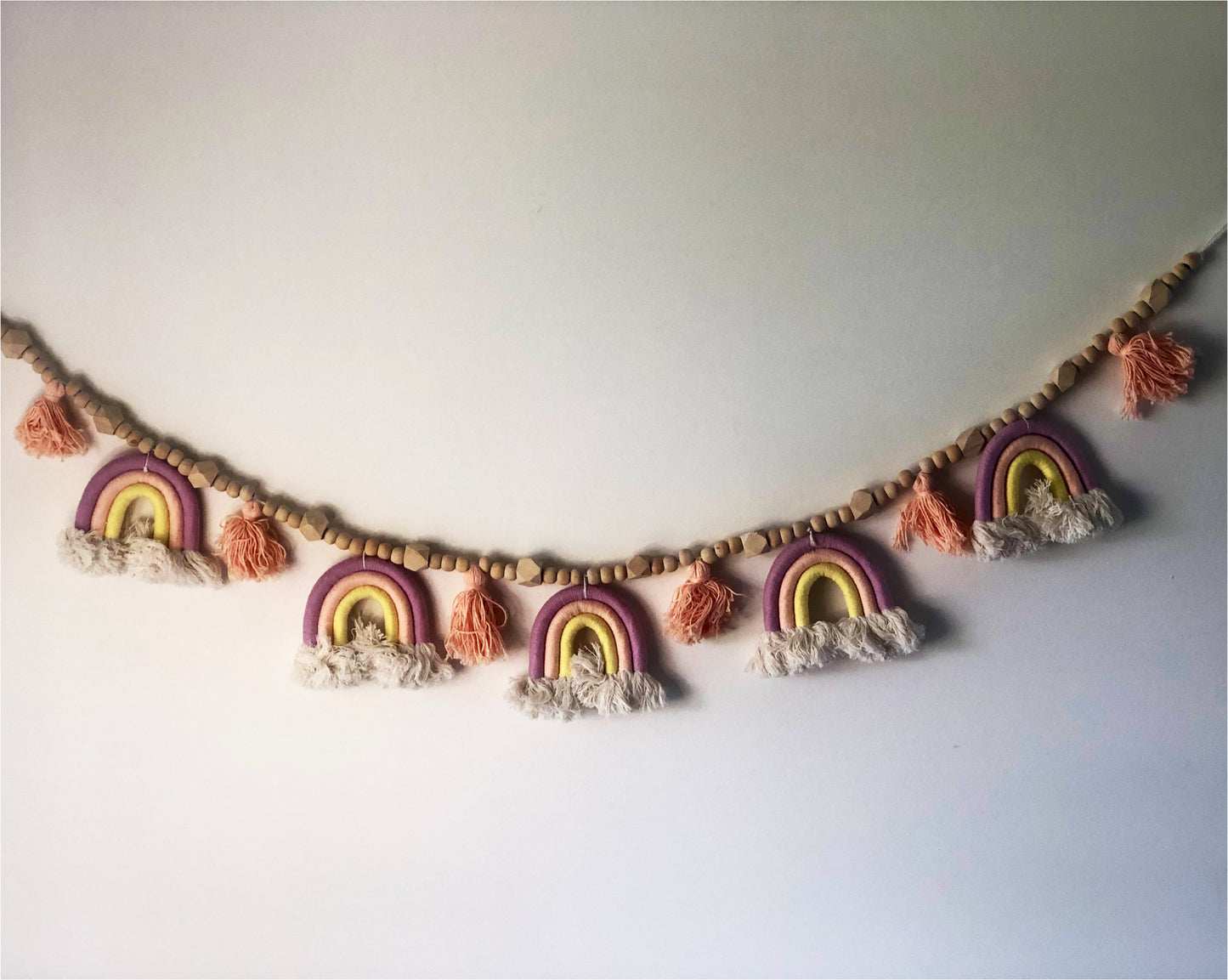 Rainbow Bunting Garland