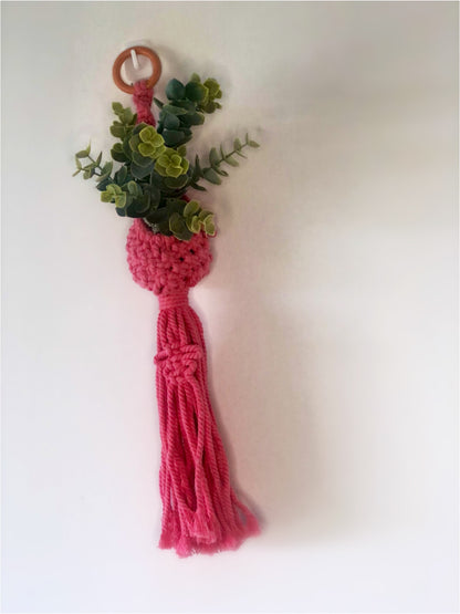 Small Macrame Pot Hangers