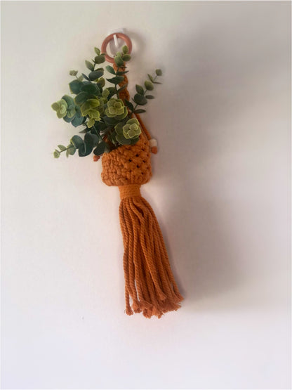 Small Macrame Pot Hangers